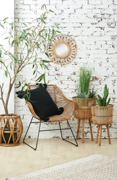 Carol & Frank Newport Decorative Throw Pillow In Black