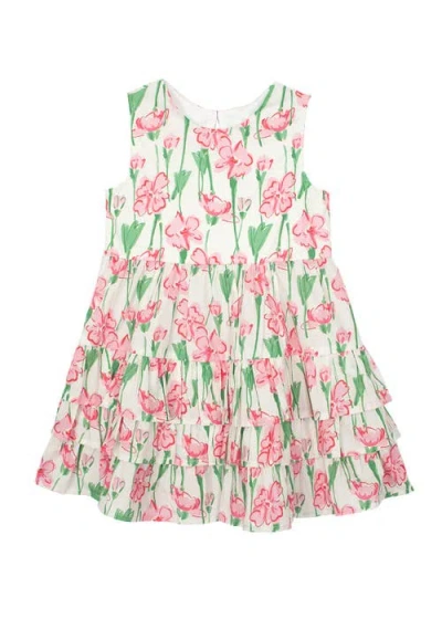 Mabel + Honey Pink Floral Sleeveless Dress In Multi
