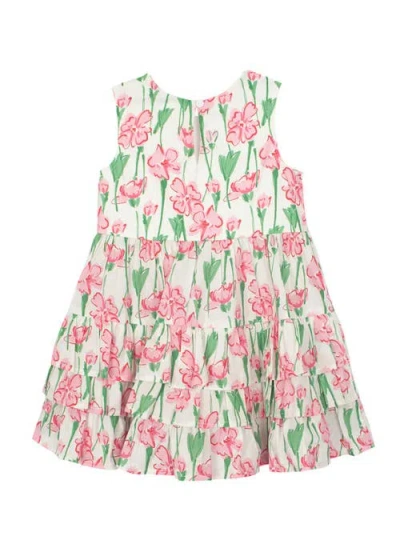 Mabel + Honey Pink Floral Sleeveless Dress In Multi