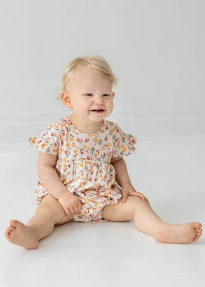 Mabel + Honey Golden Hour Baby Romper In Multi