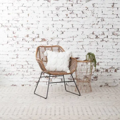 Carol & Frank Heart Pillow In White