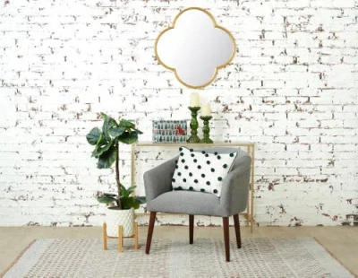 Carol & Frank Jungle Dot Oblong Tufted Throw Pillow, 14" X 22" In Green