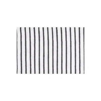 Carol & Frank Black And White Forest Placemats Set Of 4, 14" X 20" In Multi