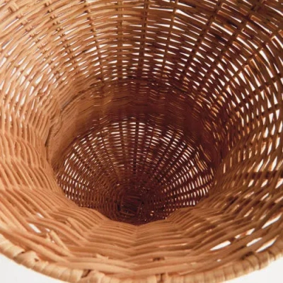 Napa Home & Garden Chesapeake Rattan Footed Urn Tall In Brown