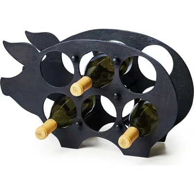 Napa Home & Garden Esther 6-bottle Wine Rack In Black