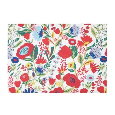 Carol & Frank Bella Winter Placemats Set Of 4, 13" X 19" In Multi