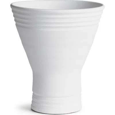 Napa Home & Garden Larson Vase Short In White