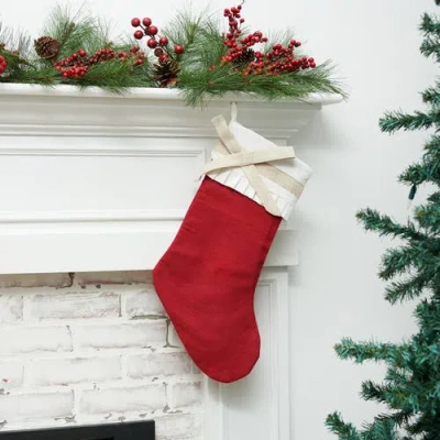 C & F Home C&f Home Linen Stocking In Multi
