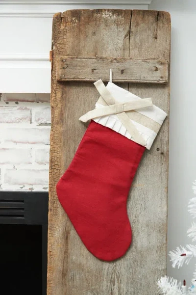 C & F Home C&f Home Linen Stocking In Multi