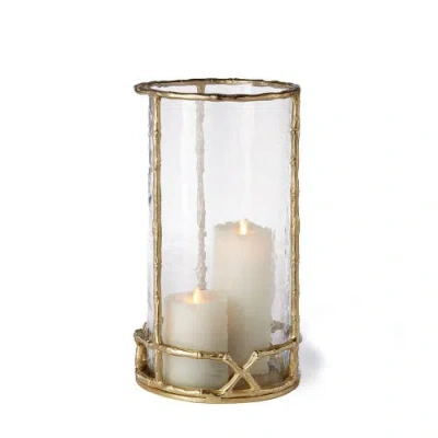 Napa Home & Garden Baldwin 16in Hurricane In Gold