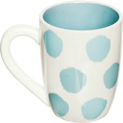 Carol & Frank Dot Mug In Blue