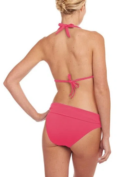 Lascana Halter Push Up Bikini Top In Pink