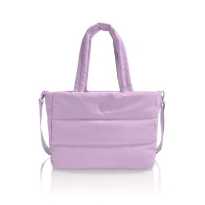 Heys The Puffer Travel Tote In Purple