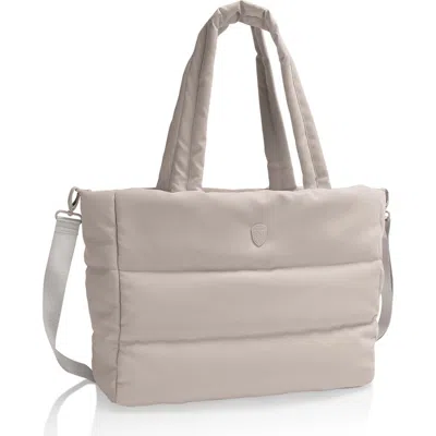 Heys The Puffer Travel Tote In Neutral