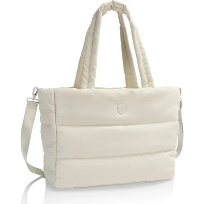 Heys The Puffer Travel Tote In White