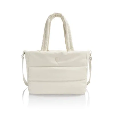 Heys The Puffer Travel Tote In White