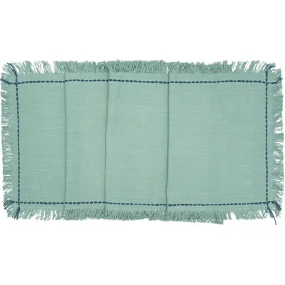 Carol & Frank Cheryl Runner In Green