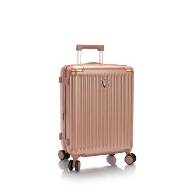Heys Luxe 21 Inch Carry-on Luggage In Orange