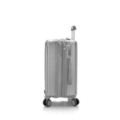 Heys Luxe 21 Inch Carry-on Luggage In Silver