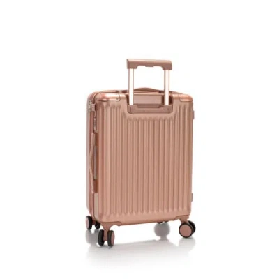 Heys Luxe 21 Inch Carry-on Luggage In Orange