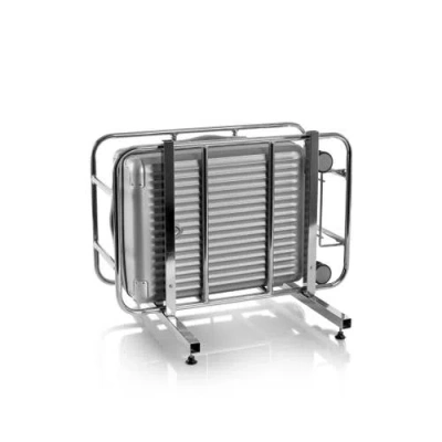 Heys Luxe 21 Inch Carry-on Luggage In Silver