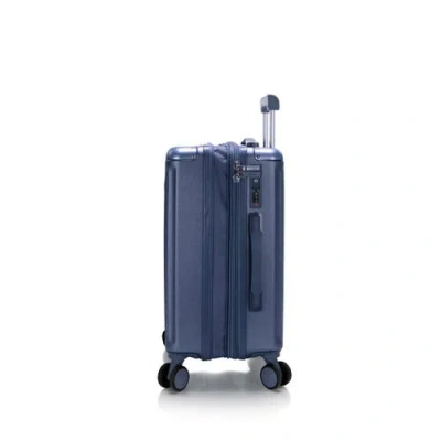 Heys Luxe 21 Inch Carry-on Luggage In Blue