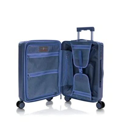 Heys Luxe 21 Inch Carry-on Luggage In Blue