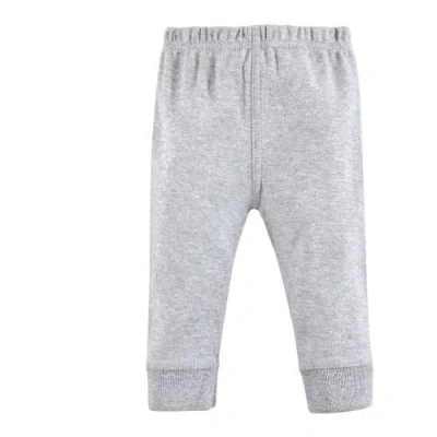 Hudson Baby Three-piece Long-sleeve Bodysuit Outfit With Pants And Footwear In Burgundy