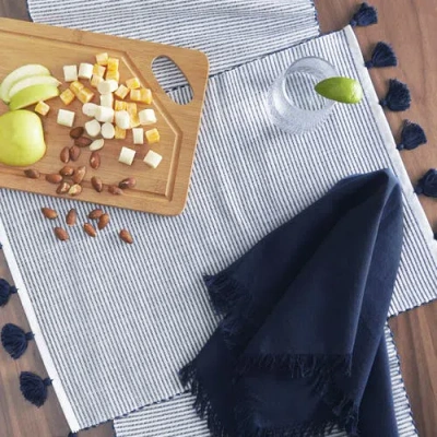 Carol & Frank Brett Placemat Set Of 4 In Blue