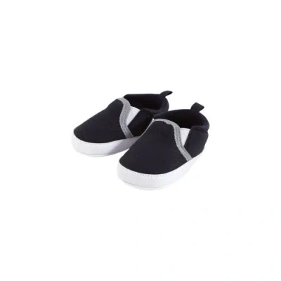 Hudson Baby Little Gent's Soft Cotton Bodysuit, Shorts & Footwear 3pk In Gray