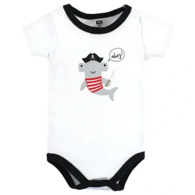 Hudson Baby Little Gent's Soft Cotton Bodysuit, Shorts & Footwear 3pk In Multi