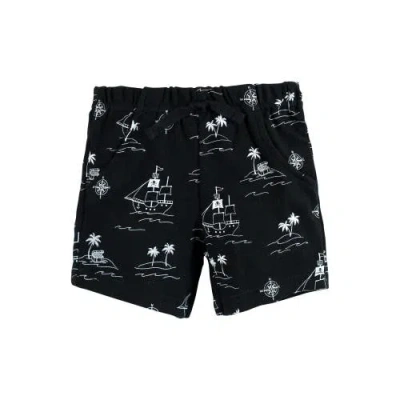 Hudson Baby Little Gent's Soft Cotton Bodysuit, Shorts & Footwear 3pk In Multi