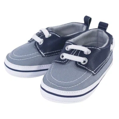 Hudson Baby Little Gent's Soft Cotton Bodysuit, Shorts & Footwear 3pk In Multi