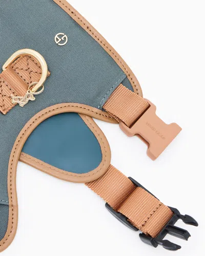 Giorgio Armani Poldo X  Hundegeschirr Aus Nylon Und Leder In Multi