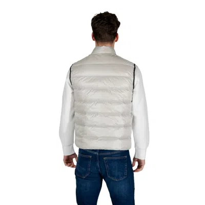 Blauer Gray Polyamide Sleveless Jacket In Gray