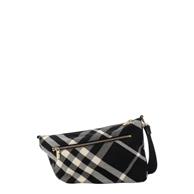 Burberry Woman Shoulder Bag Woman Black Shoulder Bags In Black