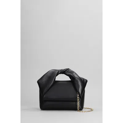Jw Anderson J.w. Anderson Twisted Hand Bag In Black