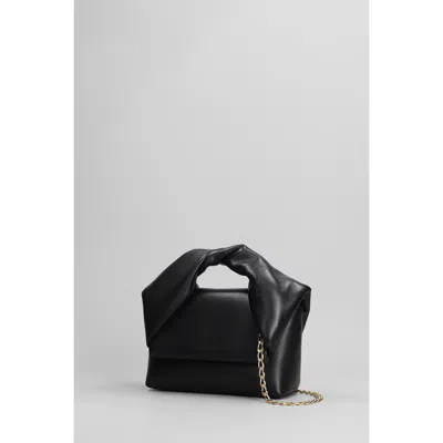 Jw Anderson J.w. Anderson Twisted Hand Bag In Black