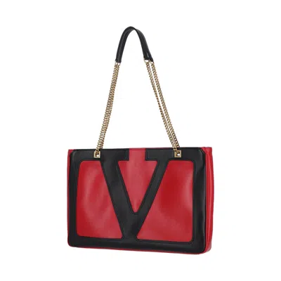 Valentino Garavani Viva Superstar Medium Tote Bag In Red
