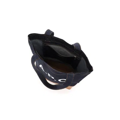 Apc A.p.c. Axelle Tote Bag In Blue