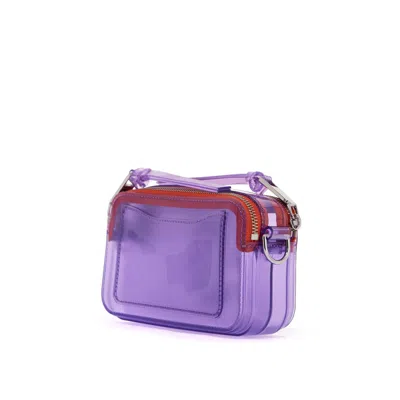Marc Jacobs The Jelly Snapshot Handbag In Purple
