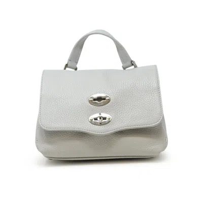 Zanellato Grey Postina Daily Giorno Baby Handbag In Gray
