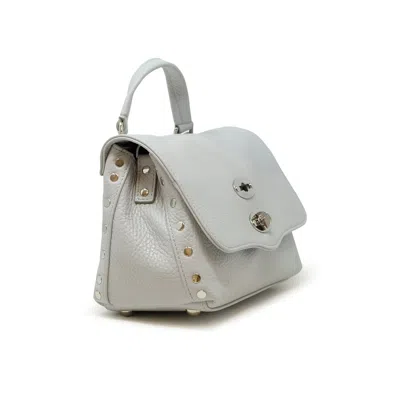Zanellato Grey Postina Daily Giorno Baby Handbag In Gray