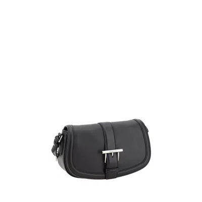 Alexander Mcqueen T-bar Satchel Bag In Black
