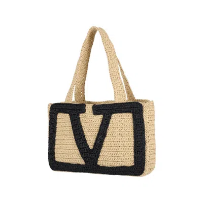 Valentino Women's Viva Superstar Medium Tote In Neutral