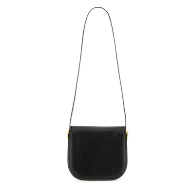 Jil Sander Coin Shoulder Bag In Black