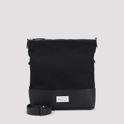 Maison Margiela Medium 5ac Foldable Shoulder Bag In Black