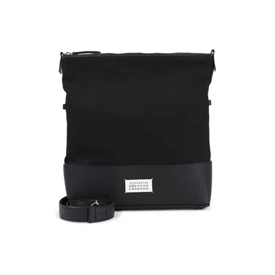 Maison Margiela Medium 5ac Foldable Shoulder Bag In Black