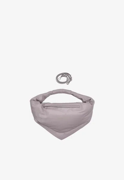 Federico Cina Maxi Tortellino Shoulder Bag In Gray