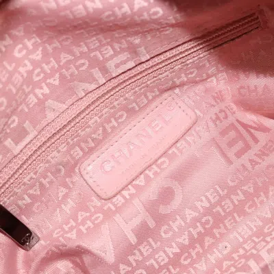 Pre-owned Chanel Chocolate Bar Cc Bowler Bag Caviar Skin Pink Leather Handbag ()